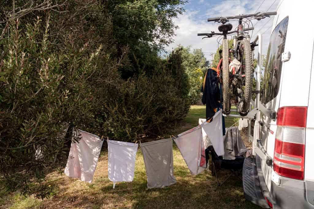 Hanging Clothes to Dry